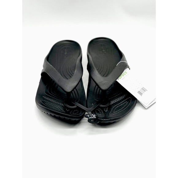 Crocs Shoes Women Size 10 Iconic Comfort Kadee 2 Flip Flops Sandals - Picture 4 of 7